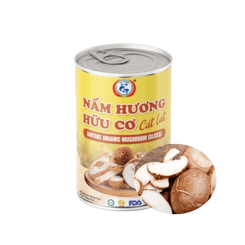 Nấm Đóng Hộp Tự Nhiên 400g